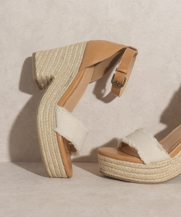 OASIS SOCIETY Riley Espadrille Platform Sandal