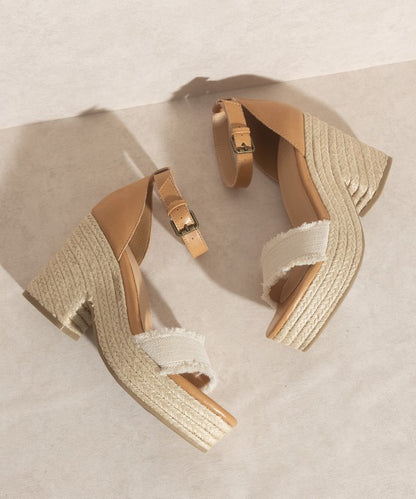 OASIS SOCIETY Riley Espadrille Platform Sandal