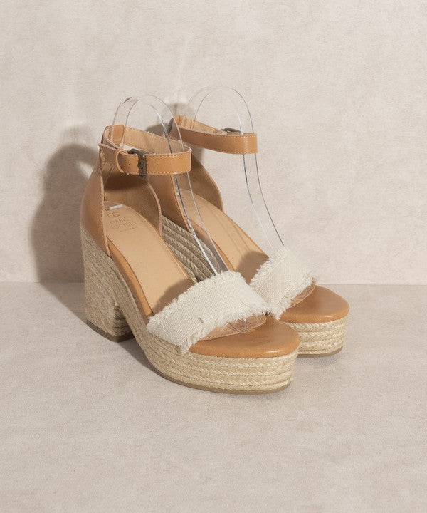 OASIS SOCIETY Riley Espadrille Platform Sandal